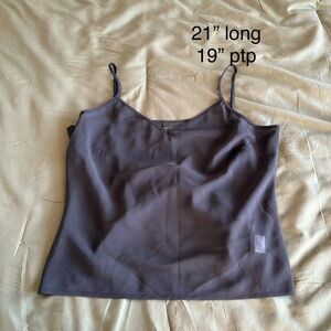 Apostrophe Black Spaghetti Strap Cami